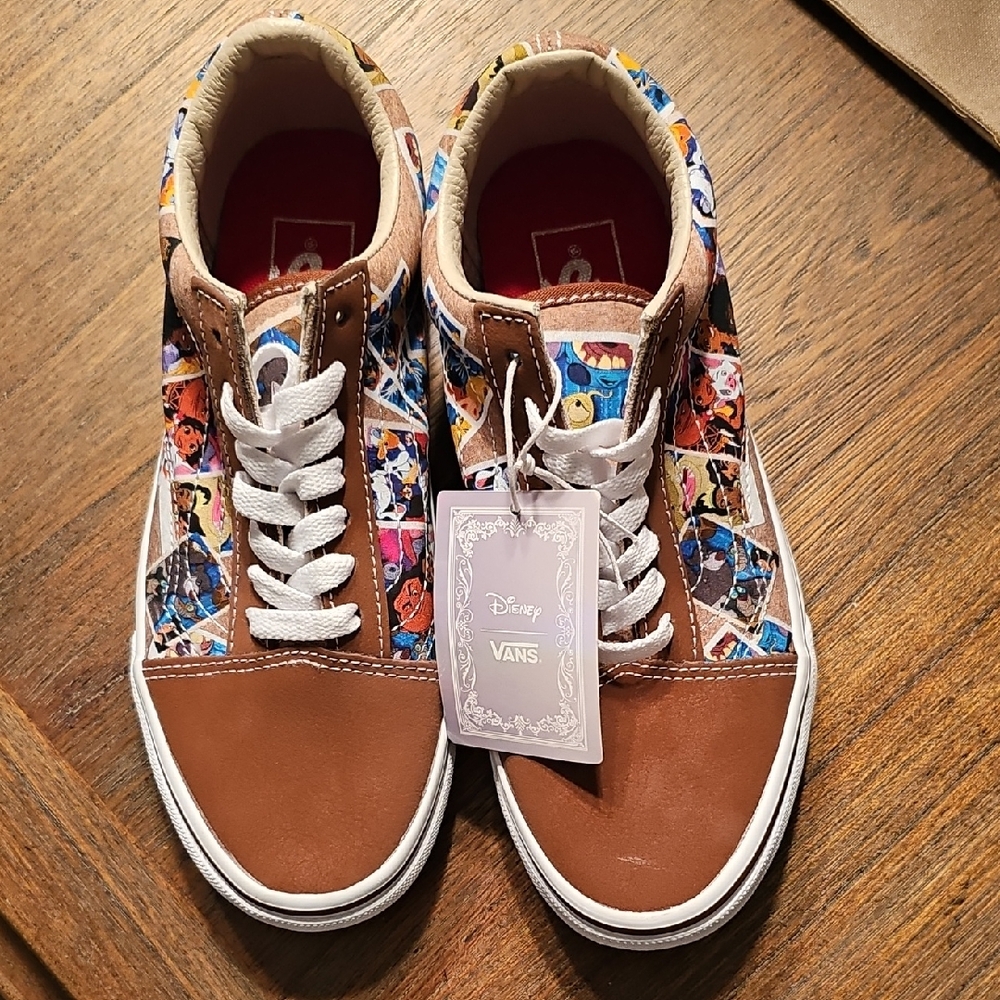 Vans Kids Brown Multi-Color High-Tops